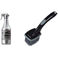 Liqui Moly 1597 - Limpiador de Llantas (1 l) &amp- AmazonBasics - Cepillo para Ruedas- Mango Corto